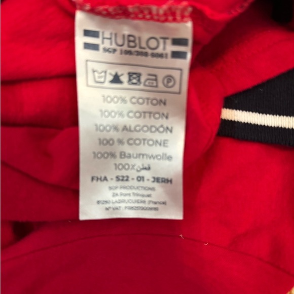 Hublot Red Polo Shirt for Boys size 10 - Picture 6 of 6